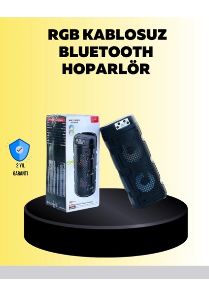 Kompakt ve Şık Tasarımlı Taşınabilir Hoparlör