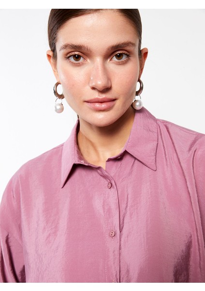 Yeni Sezon Düz Uzun Kollu Kadın Gömlek fırsatları