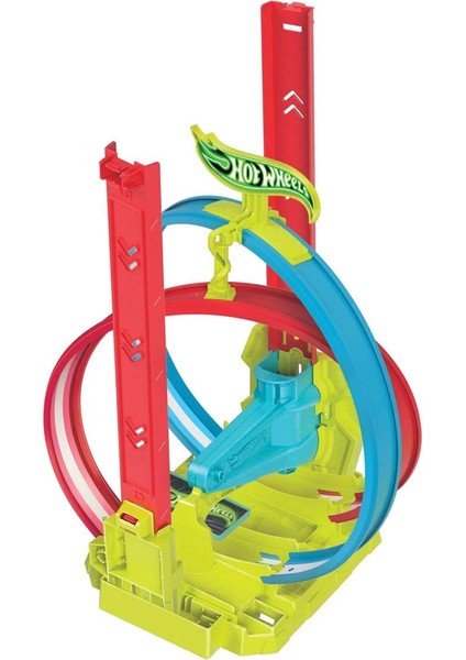 HPC05 Hot Wheels Neon Yarışlar Çifte Çemberde Yarış Seti fiyatları