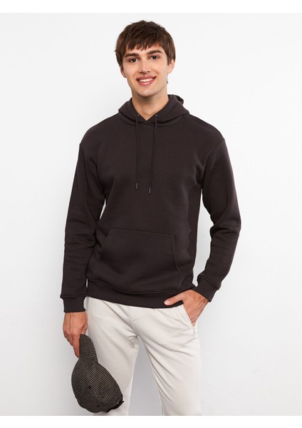 Yeni Sezon Uzun Kollu Erkek Kalın Hoodie