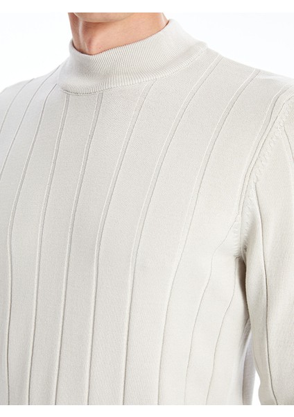 Yeni Sezon Yarım Balıkçı Yaka Uzun Kollu Erkek Triko Kazak modelleri