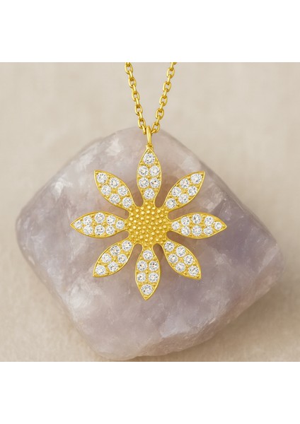 14 Ayar Altın Papatya Kolye fiyatları