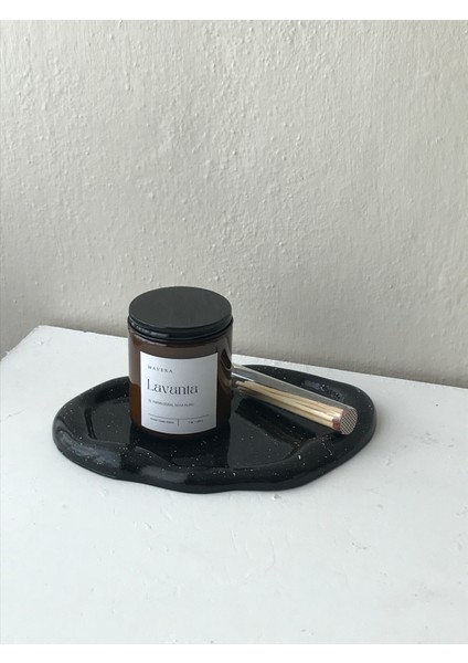 Siyah Mermer Desenli Dekoratif Beton Bulut Sunumluk Tepsi - Dekoratif Mum Tepsisi - Dekoratif Takı Tepsisi(Vernikli) indirimleri