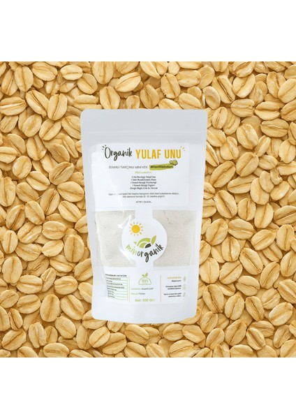 Organik Yulaf Unu 2'li Paket (2X500 Gr) fiyatları