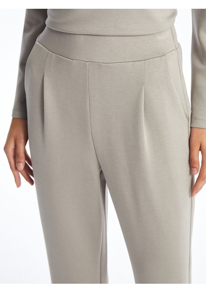 Yeni Sezon Beli Lastikli Kadın Pantolon modelleri