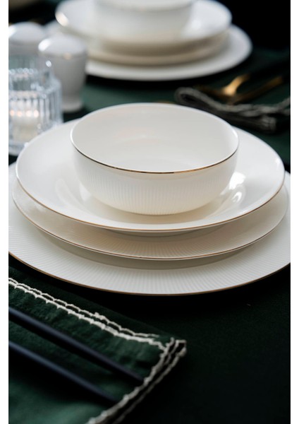 Zahara 12 Kişilik 57 Parça Porselen Yemek Takımı