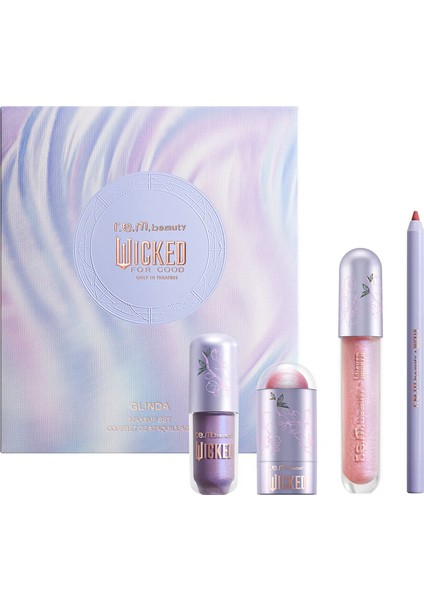 Wicked: For Good, Glinda - Makyaj Seti 4 ml + 6,48 G + 4,8 ml + 1,32 G