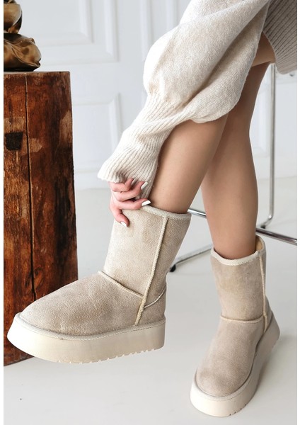 Lvsqvr Sophia Bej Süet Bot (Numara: 37) fiyatları