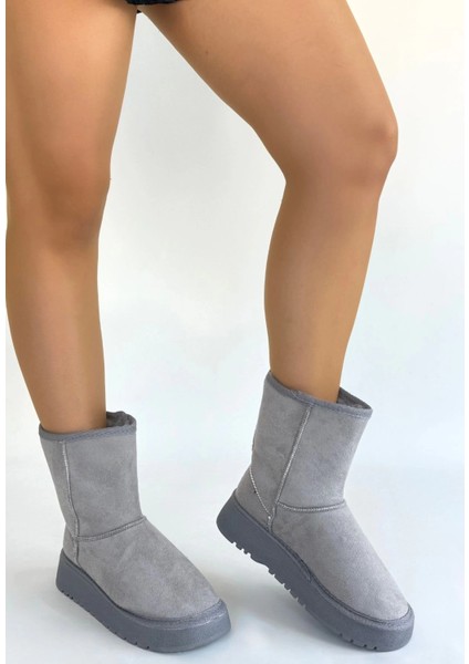 Lvsqvr Sophia Gri Süet Bot (Numara: 38) modelleri