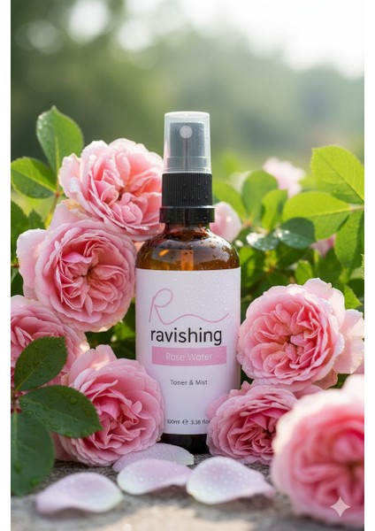 Doğal Türevli Cildi Gençleştirmeye Yardımcı Dolgunlaştırıcı Etkili Botoks Serum ve Gül Suyu