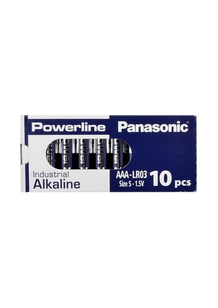 - Powerline - LR03AD/10BB - 1.5 V - Aaa - Alkaline Pil - 10LU Kutu