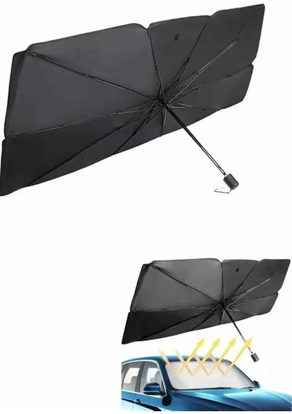 Güneş Önleyici Katlanabilir Oto Araba Güneşlik Şemsiye Tip Ön Cam