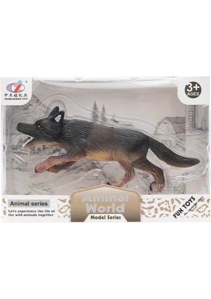 Kutulu Model Figür Hayvan Kurt modelleri