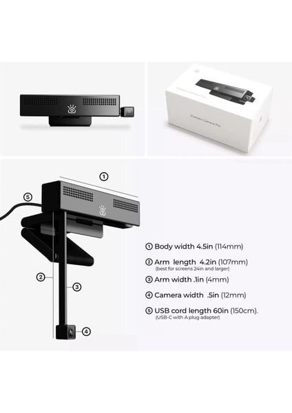 Icontact Camera Pro 4K Webcam fiyatları