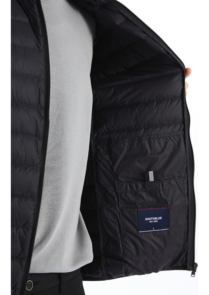 Yeni Sezon Standart Kalıp Dik Yaka Erkek Şişme Yelek fırsatları