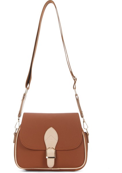 Kadın Uzun Askılı Çapraz Omuz Çantası NEWPOLO357 - Taba fiyatları