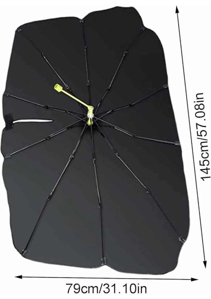 Taşınabilir Oto Cam Güneşliği Katlanabilir Tüm Araçlara Uyumlu Güneş Gölge Koruyucu indirimleri