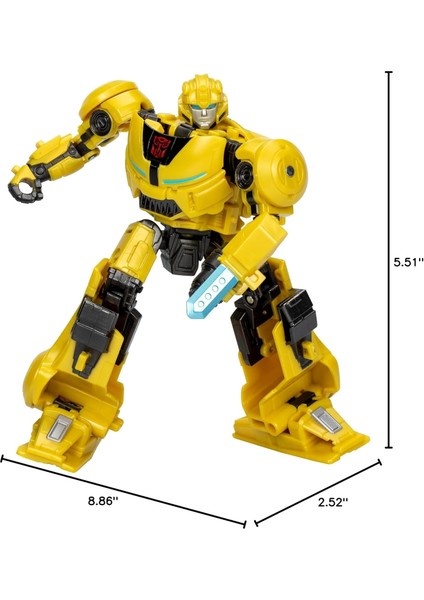 One Bumblebee B-127 2-In-1 Dönüşen Robot & Cybertron Aracı – 5 Inç Figür – Kılıç Aksesuarı Dahil (3+ Yaş) fırsatları