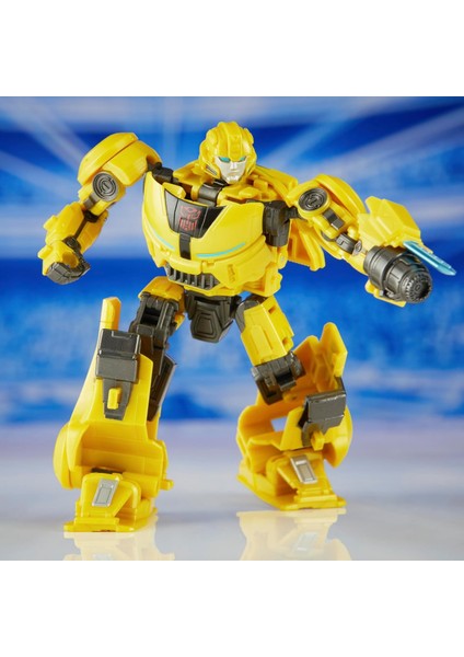 One Bumblebee B-127 2-In-1 Dönüşen Robot & Cybertron Aracı – 5 Inç Figür – Kılıç Aksesuarı Dahil (3+ Yaş)