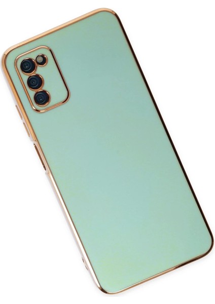 Samsung Galaxy A03S Kılıf Volet Silikon - Açık Yeşil modelleri