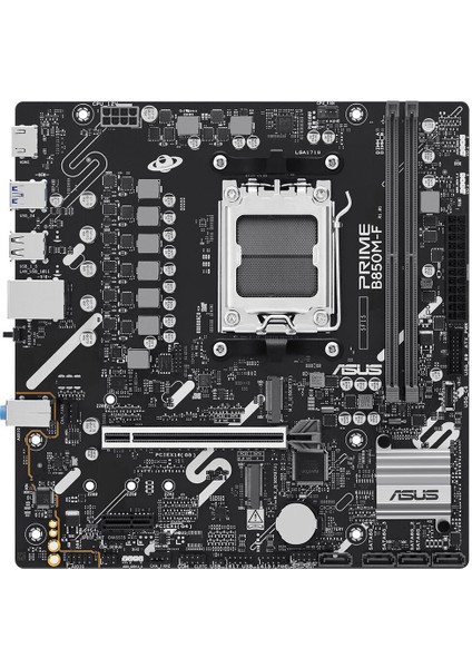 Prıme B850M-F 2xddr5 Pcıe 5.0 2xm2 HDMI Am5 Amd Aura Sync Anakart