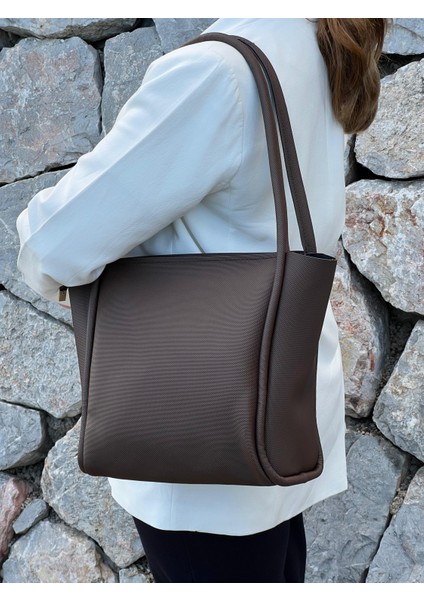 Paula Model Kahverengi Kadın El ve Omuz Çantası