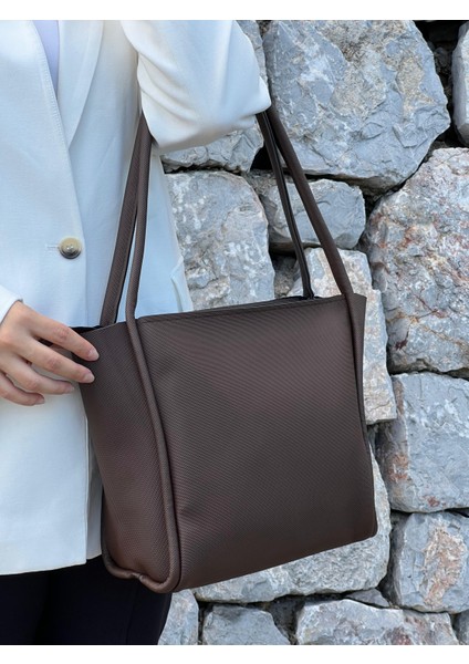Paula Model Kahverengi Kadın El ve Omuz Çantası