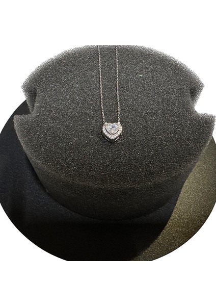 Kalpli Gümüş Kolye 925 Ayar | 45 cm Zincir | Doğum Günü ve Yıldönümü Hediye Kolye fırsatları