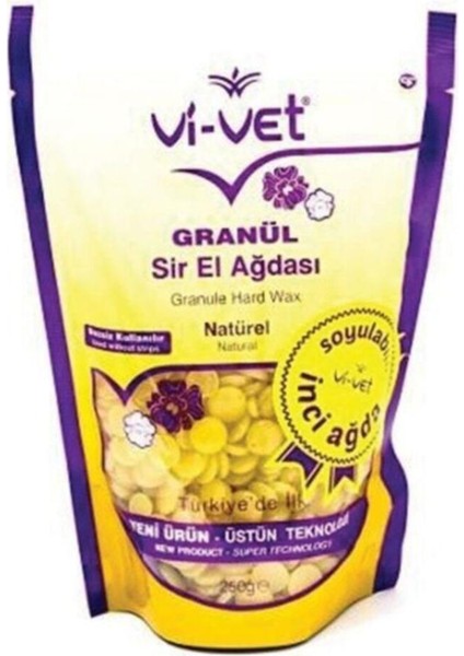 Granül-Boncuk Ağda 250GR Naturel