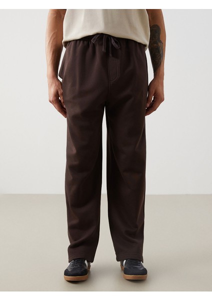 Yeni Sezon Rahat Kalıp Beli Bağcıklı Erkek Kalın Eşofman Altı fiyatları