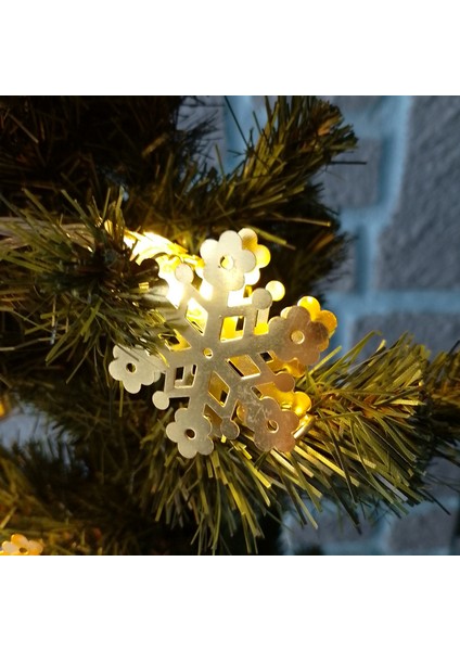 Kar Tanesi LED Işık Yılbaşı Aydınlatma Dekorasyon Işık Dekorasyon Aydınlatma Pilli LED Işık fiyatları