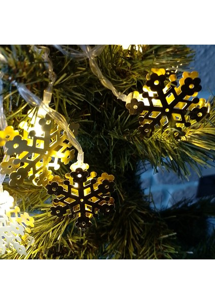 Kar Tanesi LED Işık Yılbaşı Aydınlatma Dekorasyon Işık Dekorasyon Aydınlatma Pilli LED Işık modelleri