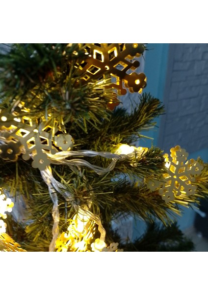 Kar Tanesi LED Işık Yılbaşı Aydınlatma Dekorasyon Işık Dekorasyon Aydınlatma Pilli LED Işık indirimleri