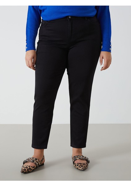 Yeni Sezon Slim Fit Kadın Içi Şardonlu Jean Pantolon modelleri