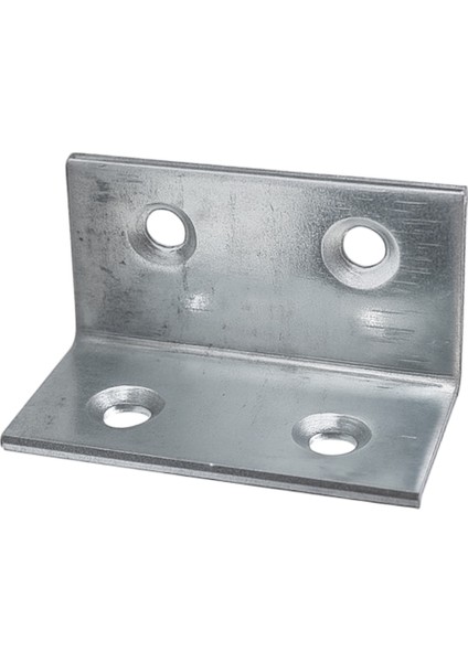 (25 Adet) Metal Köşebent 40X20X20 mm L Demiri Gönye Mobilya Dolap Duvar Sabitleme Bağlantı Aparatı fırsatları