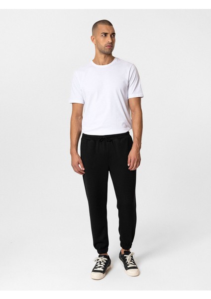Yeni Sezon Standart Kalıp Erkek Kalın Jogger Eşofman Altı fırsatları