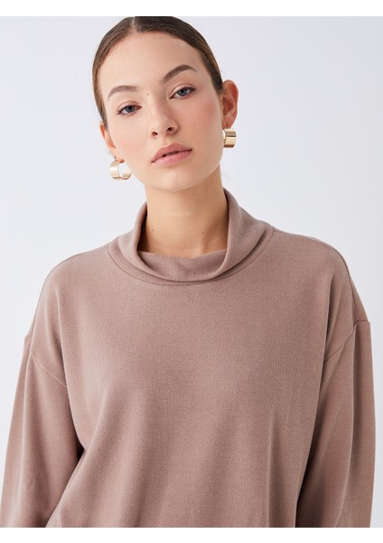 Yeni Sezon Balıkçı Yaka Düz Uzun Kollu Kadın Kazak fiyatları