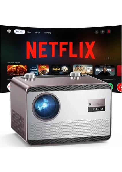 2000 Ansı 4K Full Hd Projektör