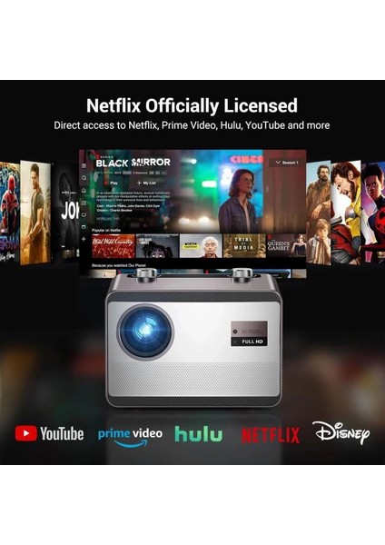 2000 Ansı 4K Full Hd Projektör fiyatları