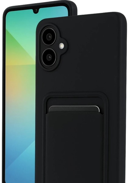 Lvsqvr Newface Samsung Galaxy A07 Kelvin Kartvizitli Silikon - Siyah fiyatları