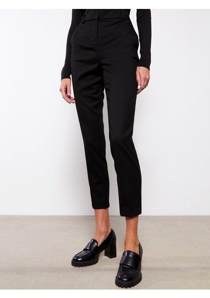 Yeni Sezon Kadın Havuç Kesim Düz Pantolon modelleri
