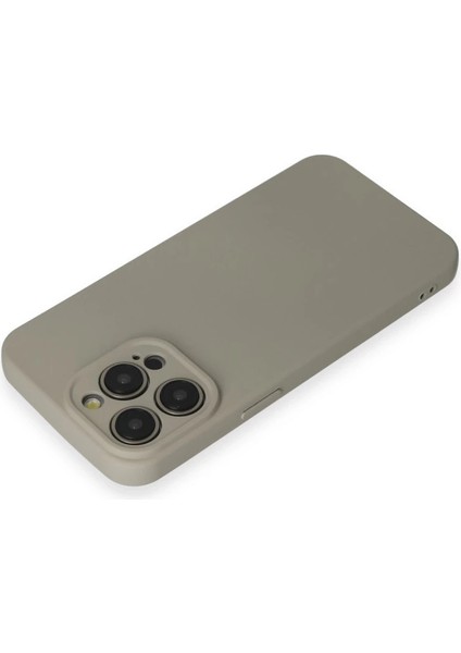 Iphone 15 Pro Max Kılıf Nano Içi Kadife Silikon - Beyaz Titanyum modelleri