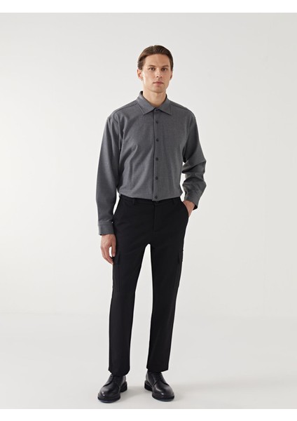 Yeni Sezon Standart Kalıp Erkek Kargo Pantolon