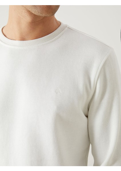 Yeni Sezon Bisiklet Yaka Uzun Kollu Erkek Sweatshirt modelleri