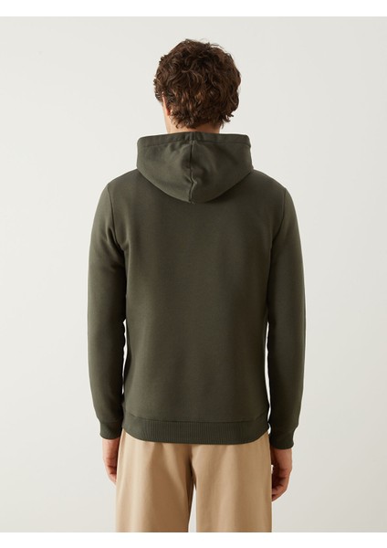 Yeni Sezon Uzun Kollu Baskılı Erkek Kalın Hoodie fırsatları