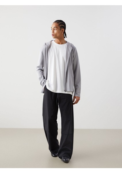 Yeni Sezon Kapüşonlu Uzun Kollu Erkek Fermuarlı Sweatshirt fiyatları