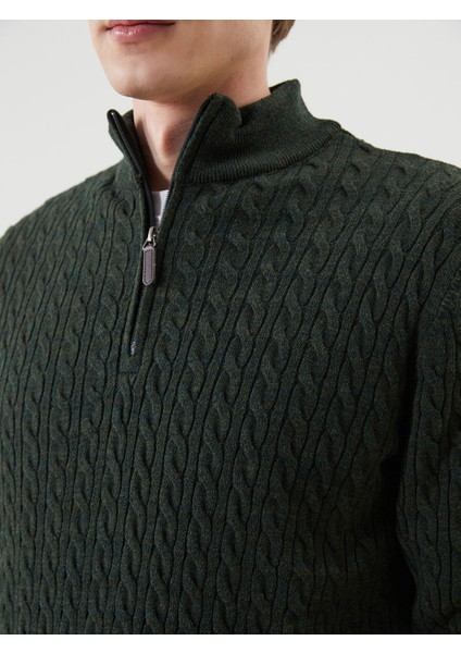 Yeni Sezon Dik Yaka Erkek Triko Kazak modelleri