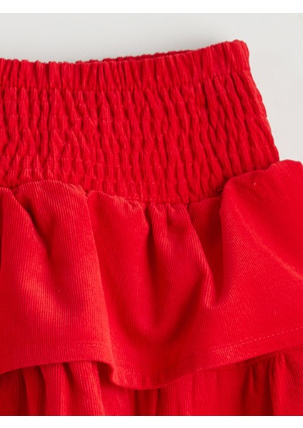 Yeni Sezon Kat Kat Kız Çocuk Kadife Etek ve Külotlu Çorap modelleri