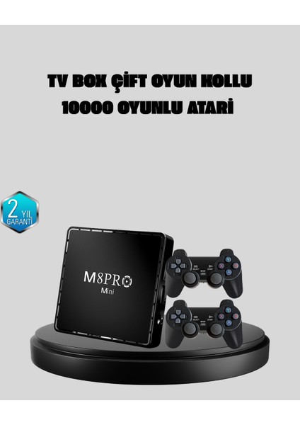 Lvsqvr 10K Ultra Hd M8PRO Mini 2 – 64 GB Depolama, Android 12, Oyun ve Tv Deneyimi Bir Arada