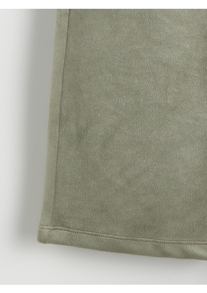 Yeni Sezon Beli Lastikli Kadife Kız Çocuk Eşofman Altı fiyatları